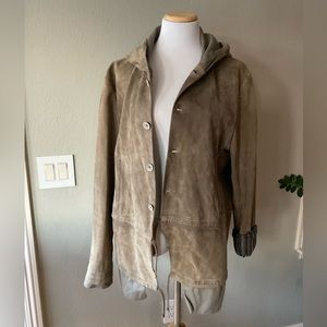 John Varvatos RARE "Limited Edition" Lamb Suede Jacket